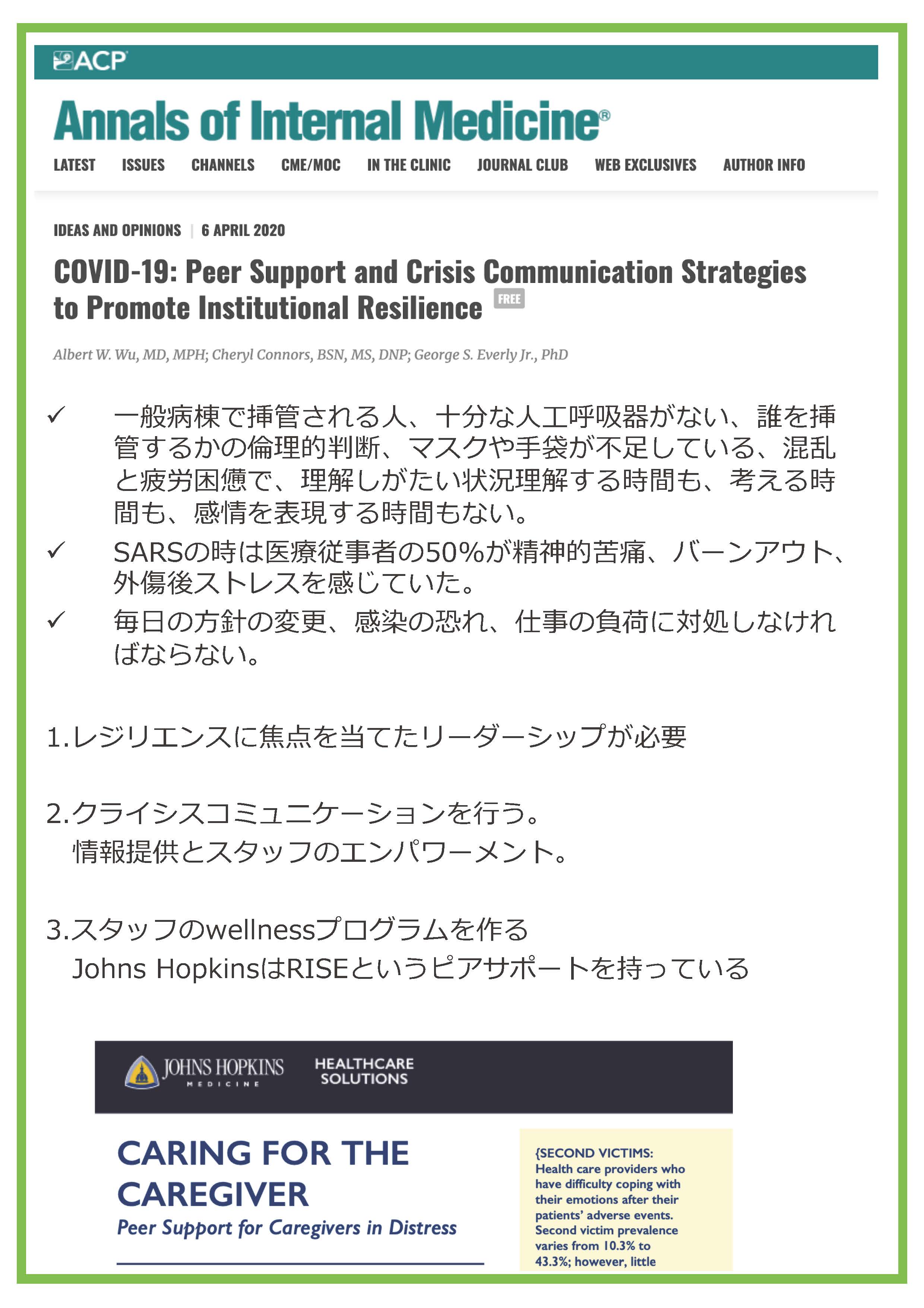 COVID-19_Peer Support_JSPM-論文