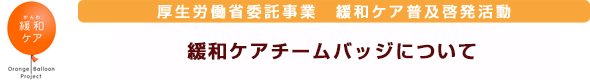 緩和ケアチームバッジについて